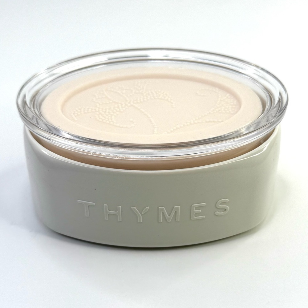 Thymes Kimono Rose Triple Milled Bar Soap & Storage Container Holder